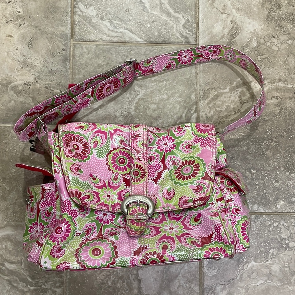 Kalencom‎ Laminated Jazz Ruby  Diaper Bag